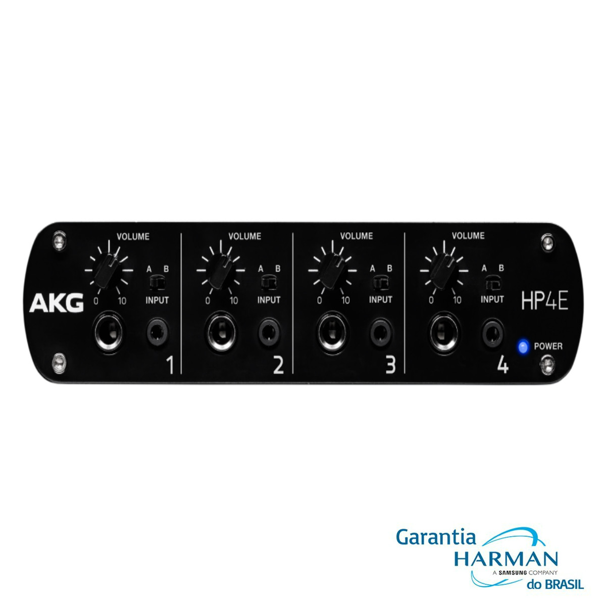 Amplificador de Fone de Ouvido HP4E com 4 Canais - AKG