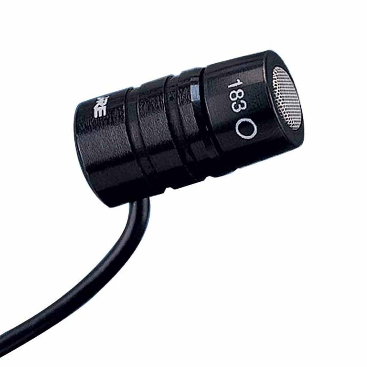 Microfone Omnidirecional de Lapela MX183 - SHURE
