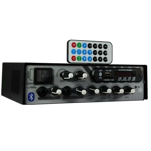 Receiver Amplificador USB/FM/SD/MMC RC-7000 BT - Orion
